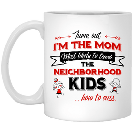 XP8434 11 oz. White Mug Drinkware CustomCat White One Size 