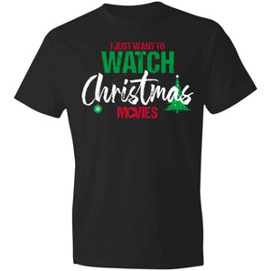 Christmas Movies 980 Anvil Lightweight T-Shirt 4.5 oz
