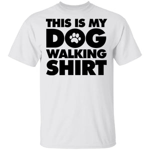 dog-walking-shirt-onlight G500 5.3 oz. T-Shirt