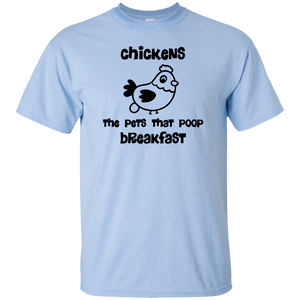 G200 Gildan Ultra Cotton T-Shirt T-Shirts CustomCat Light Blue S 