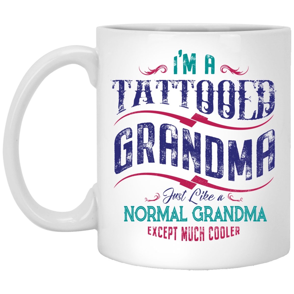 XP8434 11 oz. White Mug Drinkware CustomCat White One Size 