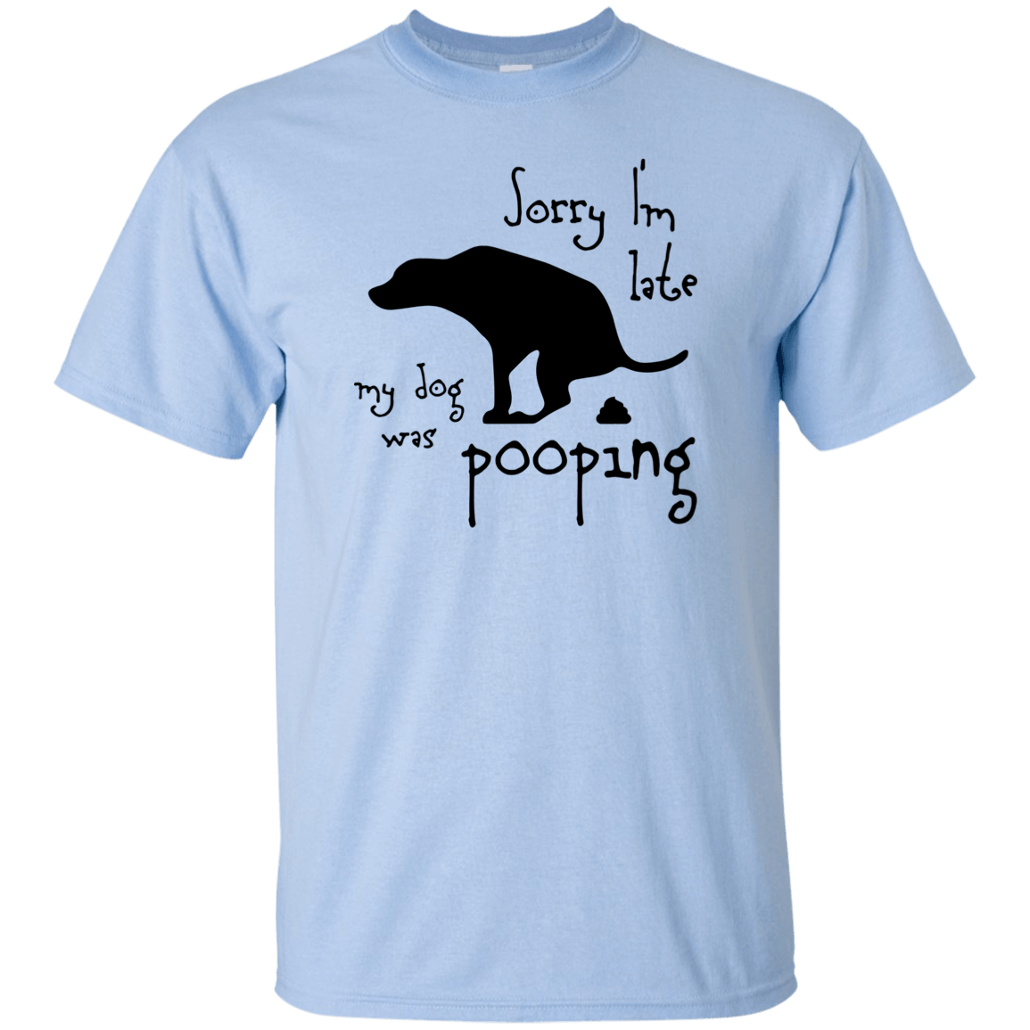 G200 Gildan Ultra Cotton T-Shirt T-Shirts CustomCat Light Blue S 