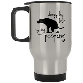 XP8400S Silver Stainless Travel Mug Drinkware CustomCat Silver One Size 