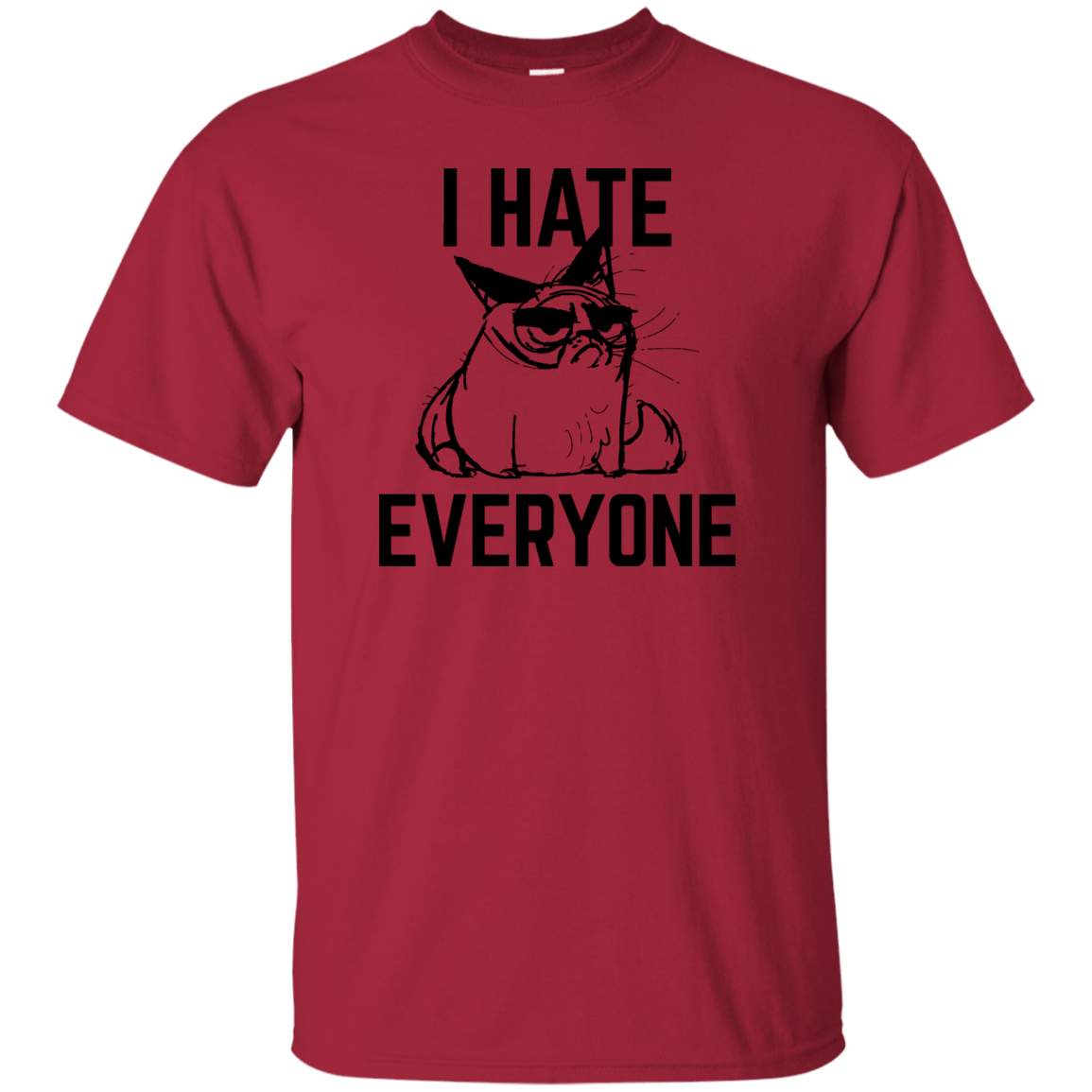 G200 Gildan Ultra Cotton T-Shirt T-Shirts CustomCat Cardinal S 