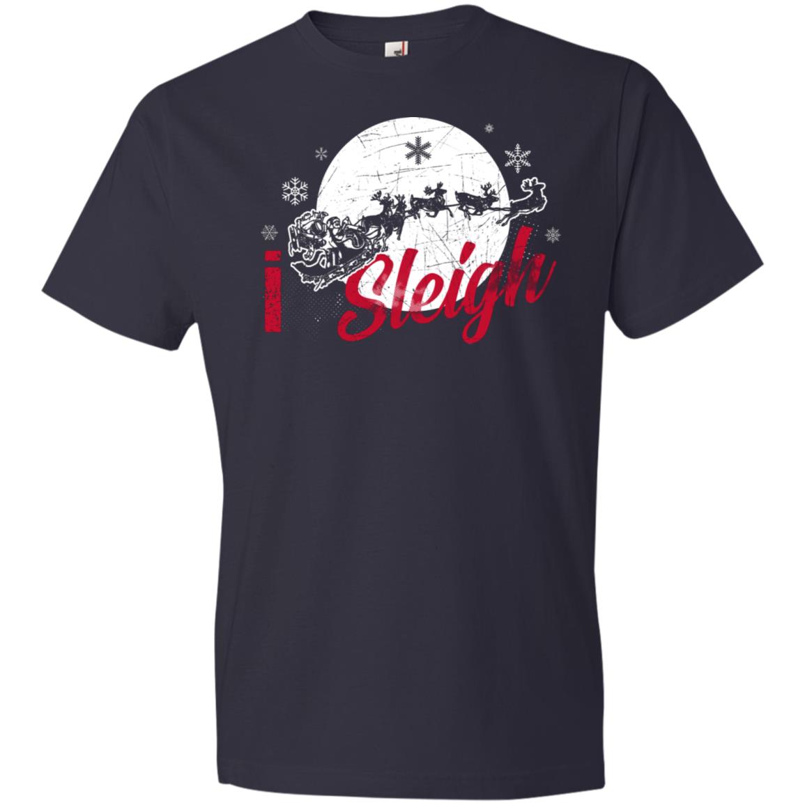 I Sleigh 990B Anvil Youth Lightweight T-Shirt 4.5 oz