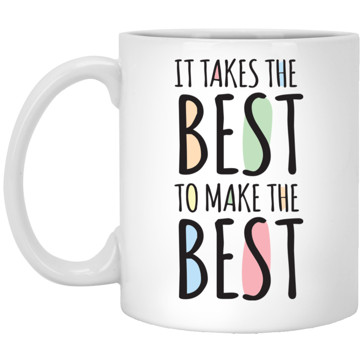 XP8434 11 oz. White Mug Drinkware CustomCat White One Size 