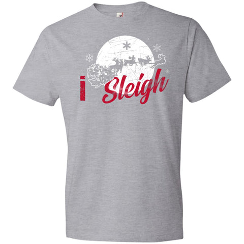 Image of I Sleigh 990B Anvil Youth Lightweight T-Shirt 4.5 oz