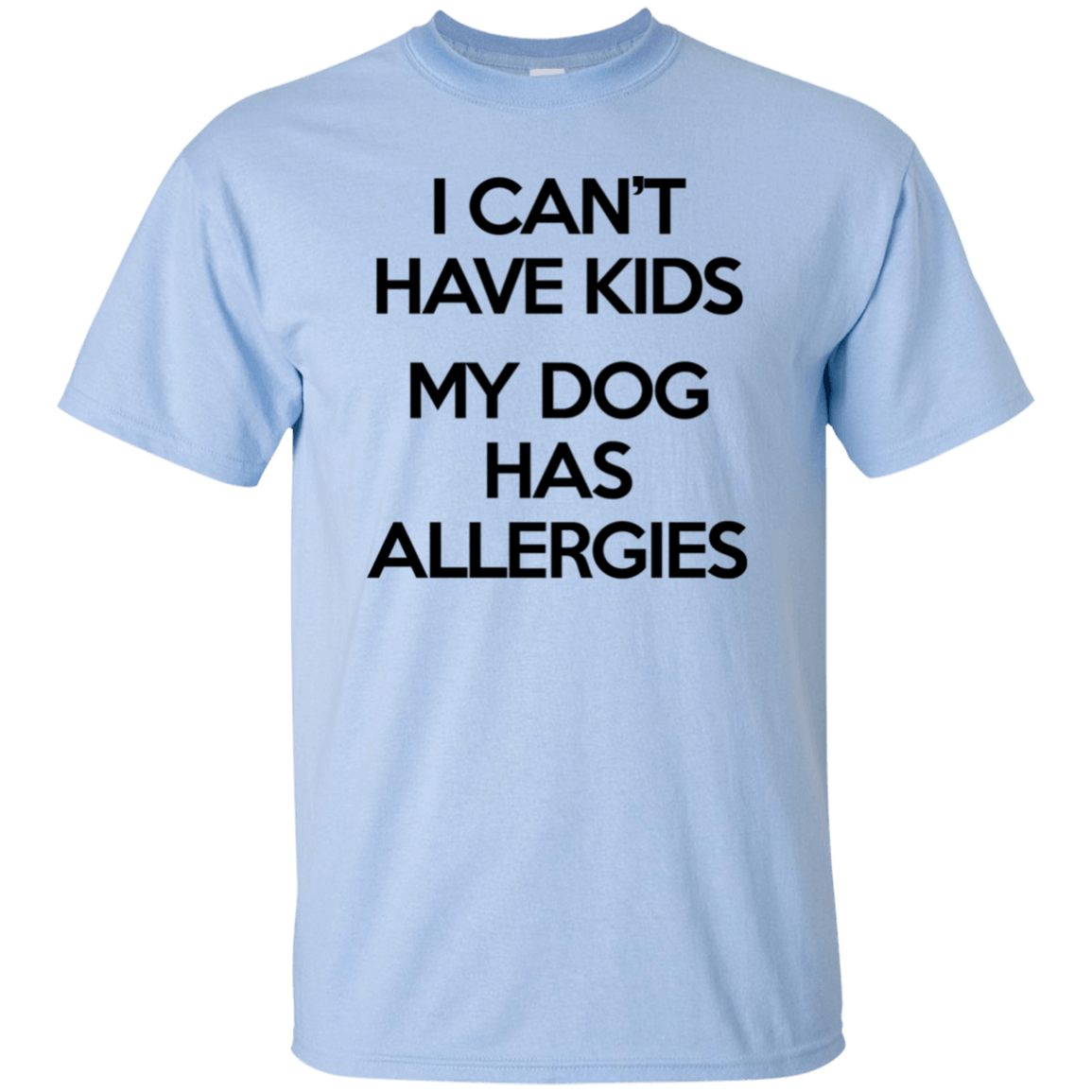 G200 Gildan Ultra Cotton T-Shirt T-Shirts CustomCat Light Blue S 