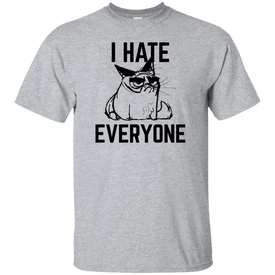 G200 Gildan Ultra Cotton T-Shirt T-Shirts CustomCat Sport Grey S 