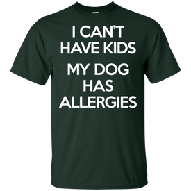 My Dog has allergies Ultra Cotton T-Shirt