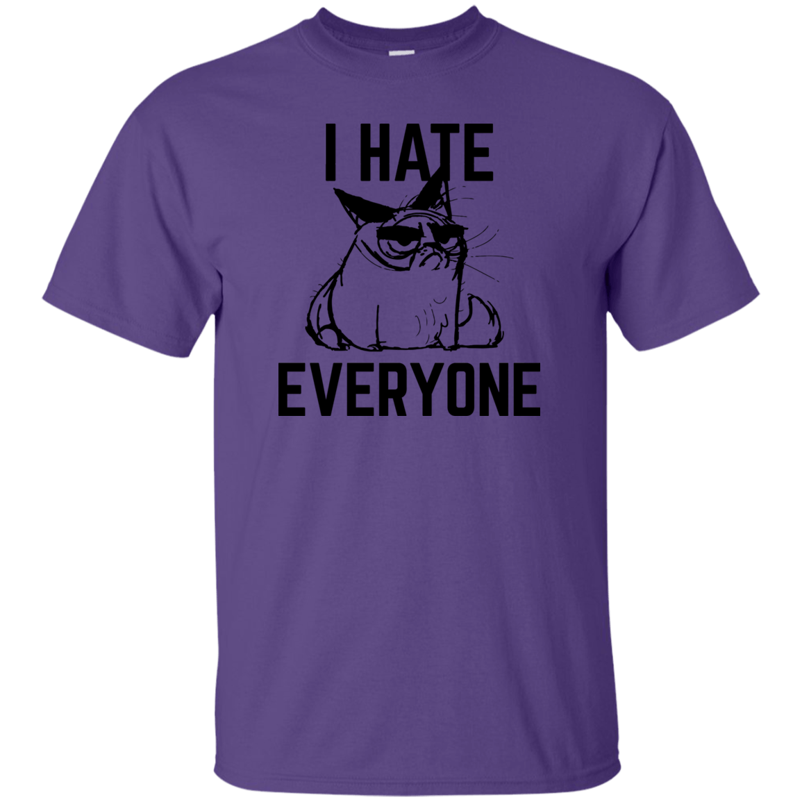 G200 Gildan Ultra Cotton T-Shirt T-Shirts CustomCat Purple S 