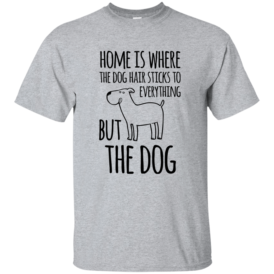 G200 Gildan Ultra Cotton T-Shirt T-Shirts CustomCat Sport Grey S 