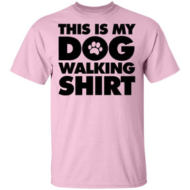 dog-walking-shirt-onlight G500 5.3 oz. T-Shirt