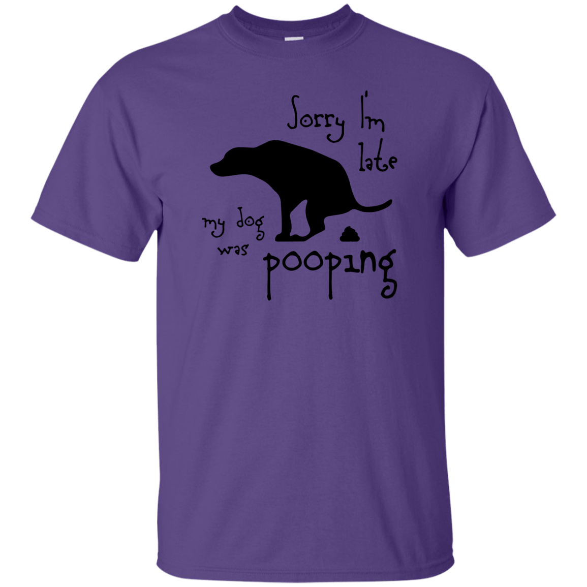 G200 Gildan Ultra Cotton T-Shirt T-Shirts CustomCat Purple S 