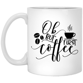 XP8434 11 oz. White Mug Drinkware CustomCat White One Size 