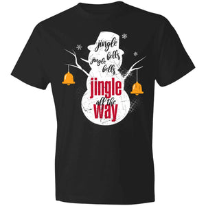 Jingle all the way 980 Anvil Lightweight T-Shirt 4.5 oz