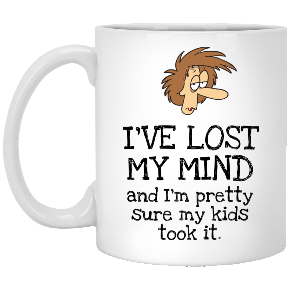 XP8434 11 oz. White Mug Drinkware CustomCat White One Size 