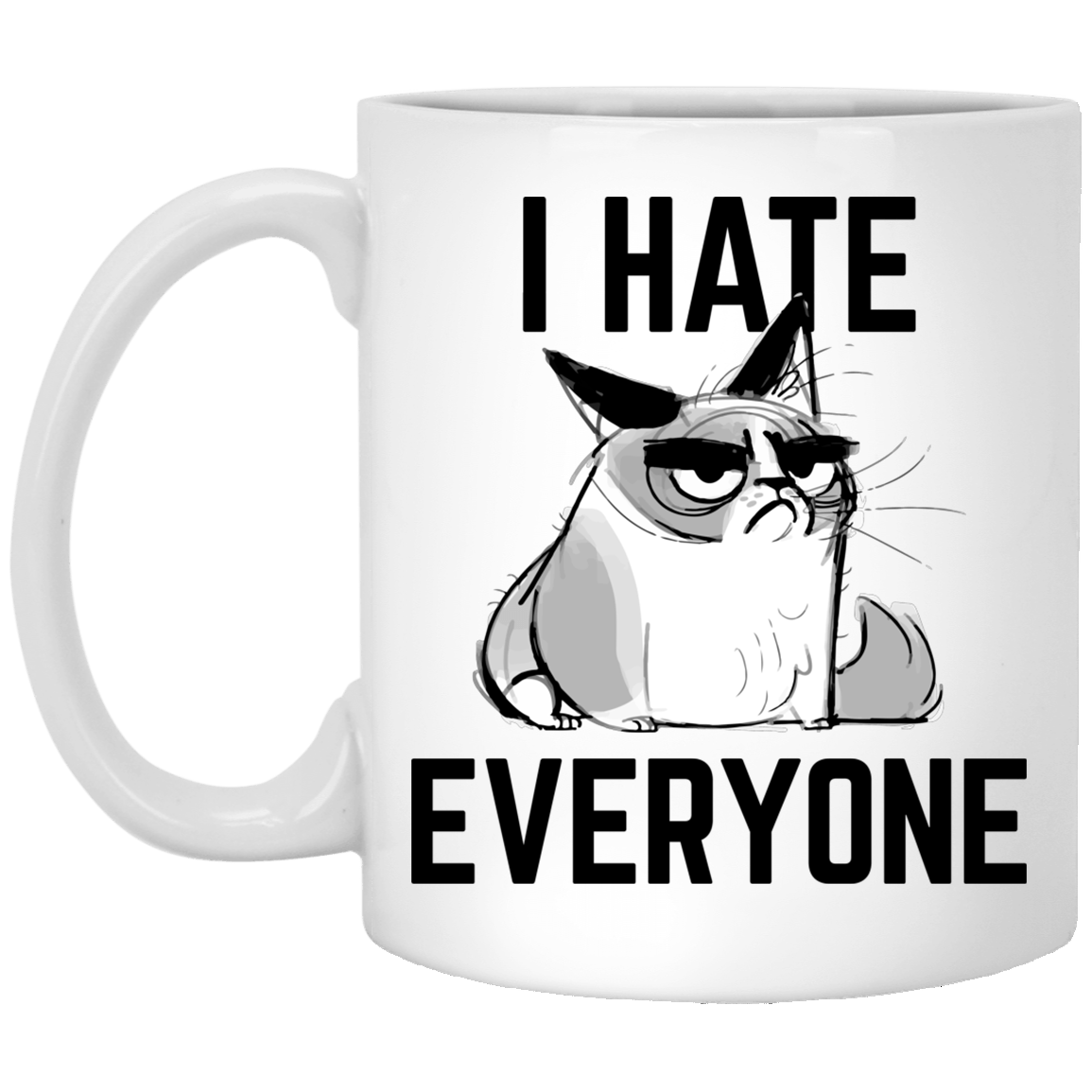 XP8434 11 oz. White Mug Drinkware CustomCat White One Size 