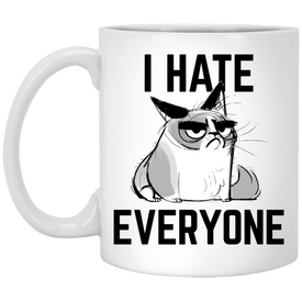 XP8434 11 oz. White Mug Drinkware CustomCat White One Size 