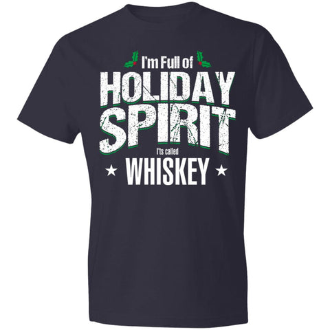 Image of Holiday Spirit Whiskey 980 Anvil Lightweight T-Shirt 4.5 oz