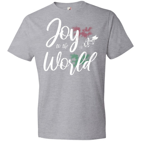 Image of Joy to the world 990B Anvil Youth Lightweight T-Shirt 4.5 oz