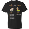 Dogs vs Cats 980 Anvil Lightweight T-Shirt 4.5 oz