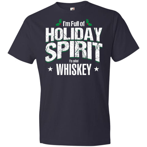 Image of Holiday Spirit Whiskey 990B Anvil Youth Lightweight T-Shirt 4.5 oz