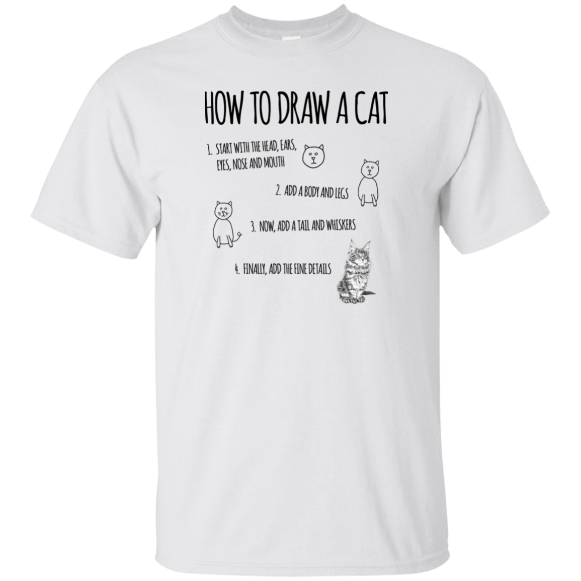 G200 Gildan Ultra Cotton T-Shirt T-Shirts CustomCat White S 