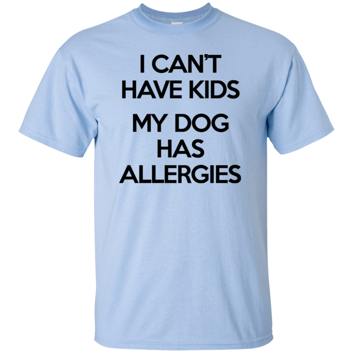 G200 Gildan Ultra Cotton T-Shirt T-Shirts CustomCat Light Blue S 