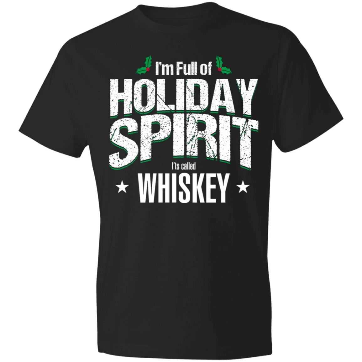 Holiday Spirit Whiskey 980 Anvil Lightweight T-Shirt 4.5 oz