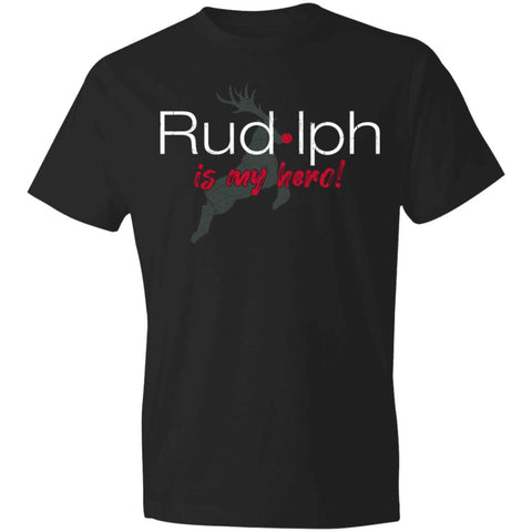 Image of Rudolph is my hero 980 Anvil Lightweight T-Shirt 4.5 oz