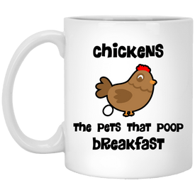 XP8434 11 oz. White Mug Drinkware CustomCat White One Size 