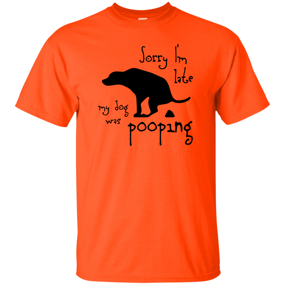 G200 Gildan Ultra Cotton T-Shirt T-Shirts CustomCat Orange S 