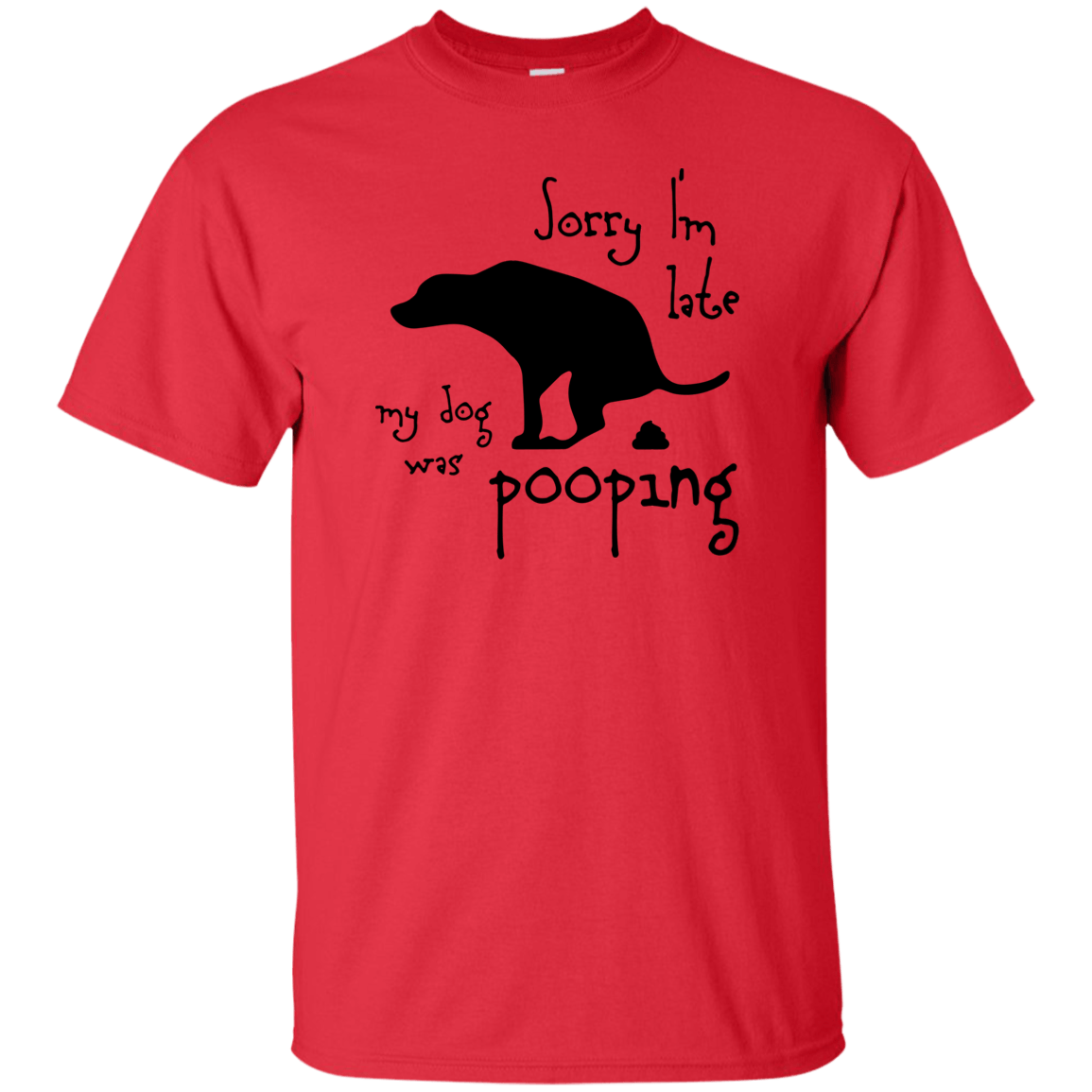 G200 Gildan Ultra Cotton T-Shirt T-Shirts CustomCat Red S 