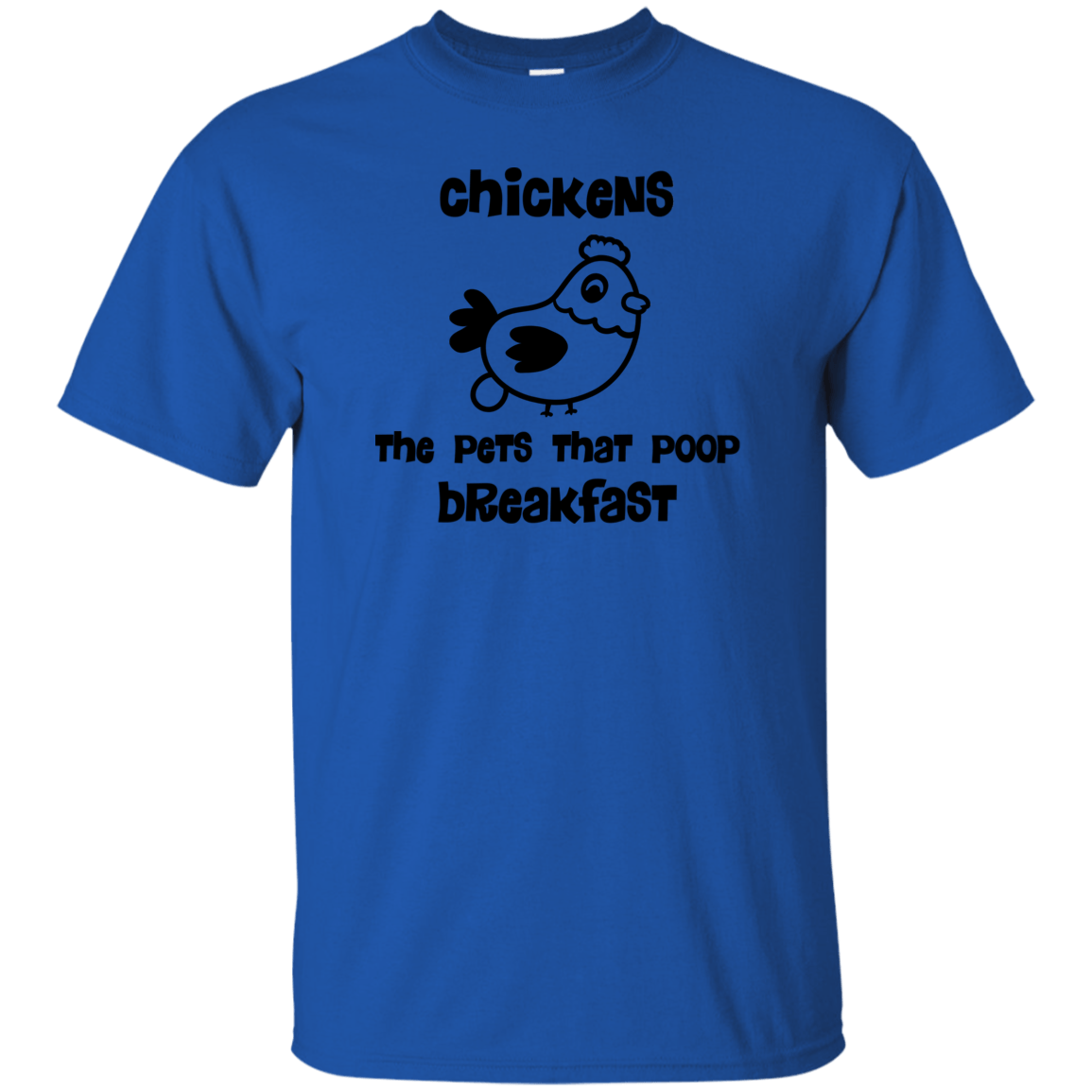 G200 Gildan Ultra Cotton T-Shirt T-Shirts CustomCat Royal S 