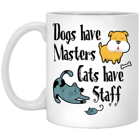 XP8434 11 oz. White Mug Drinkware CustomCat White One Size 