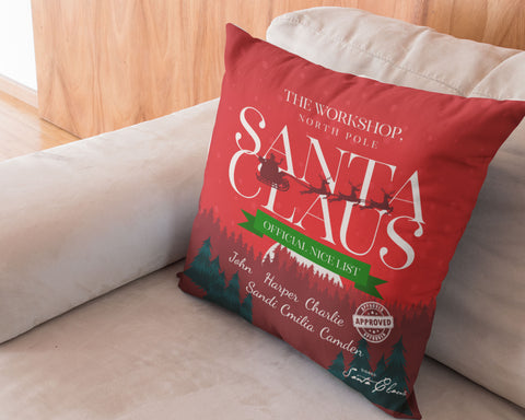 Image of Official Nice List - Pillow Case