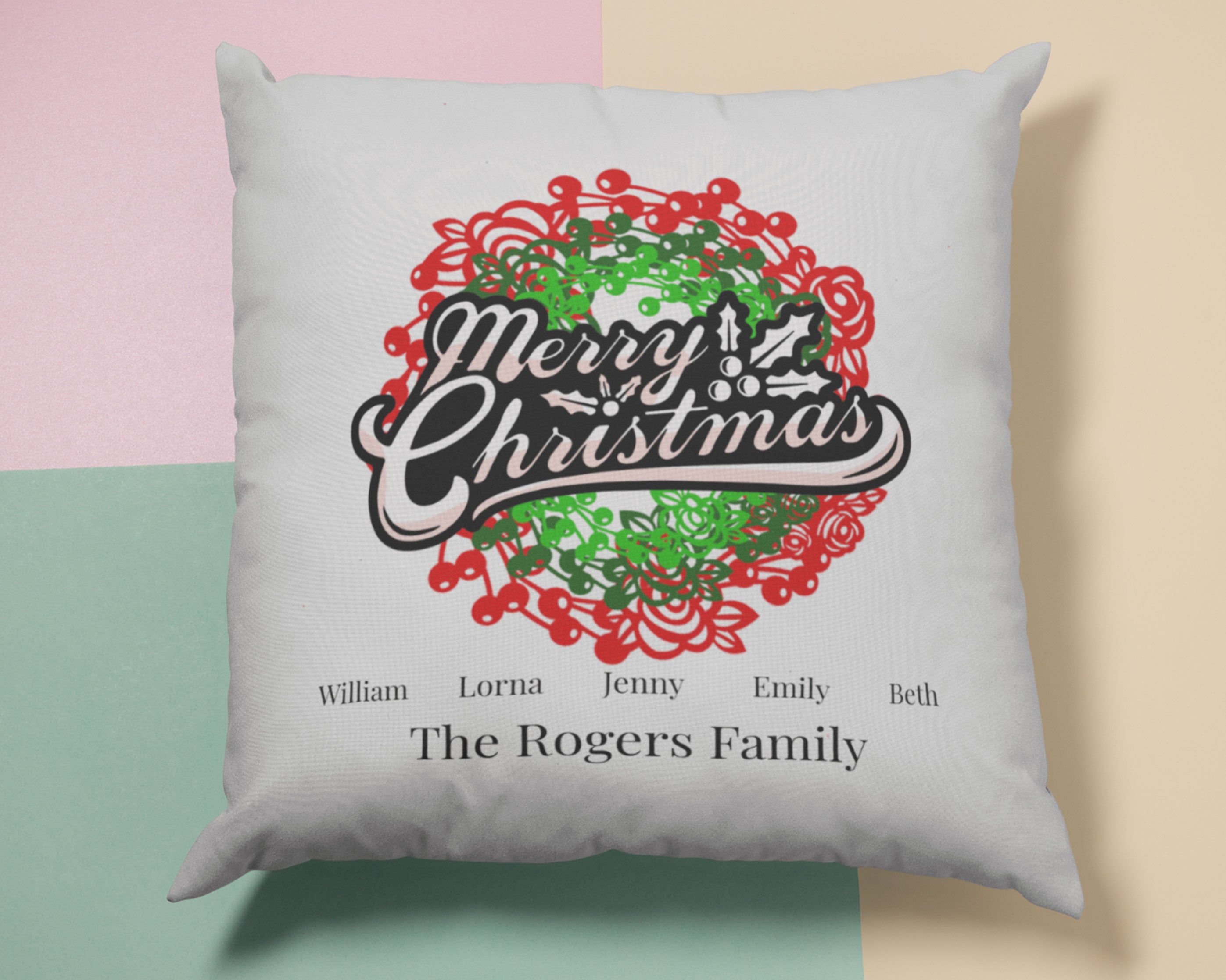 Merry Christmas - Pillow Case