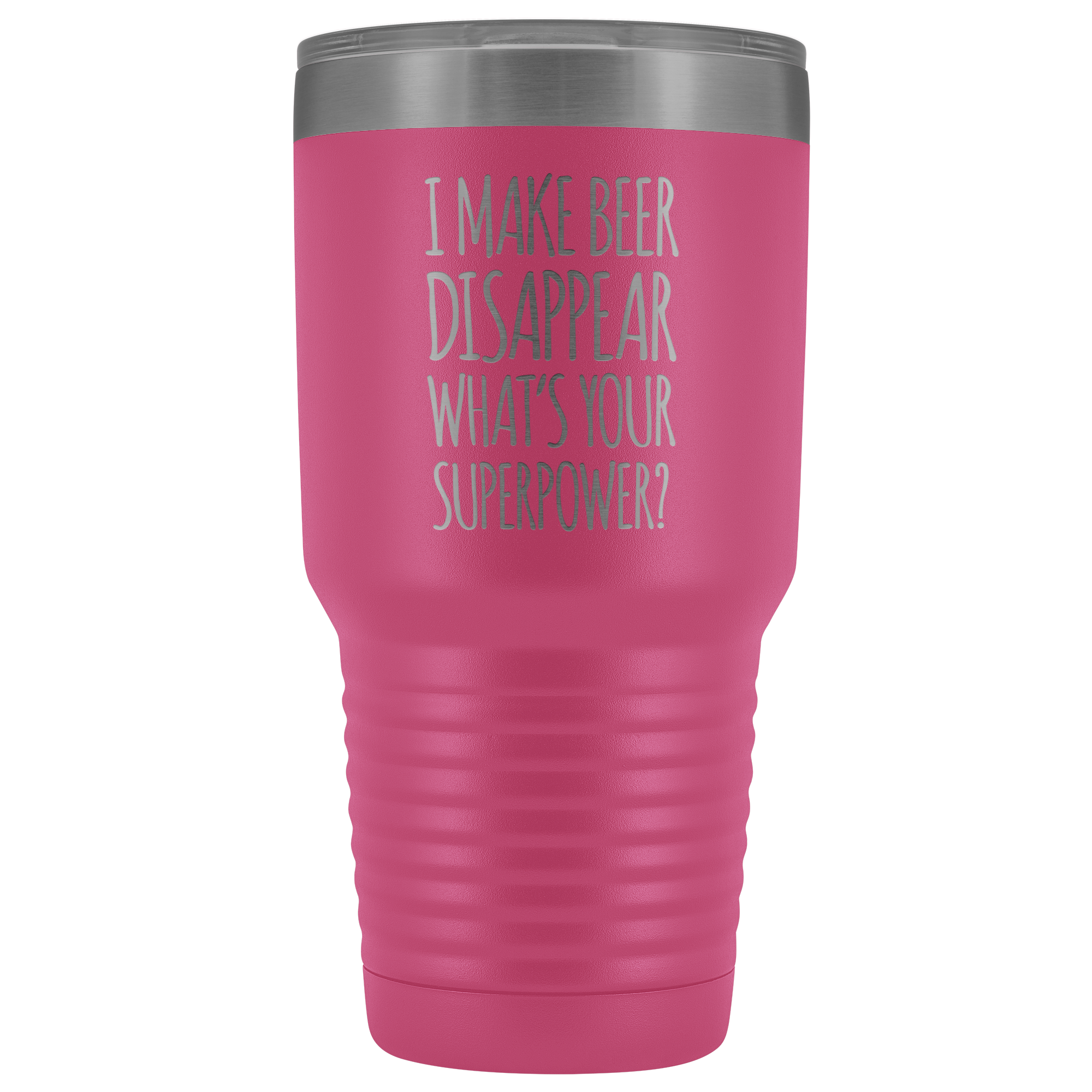 I Make Beer Disappear What's Your Superpower? - 30 Ounce Vacuum Tumbler