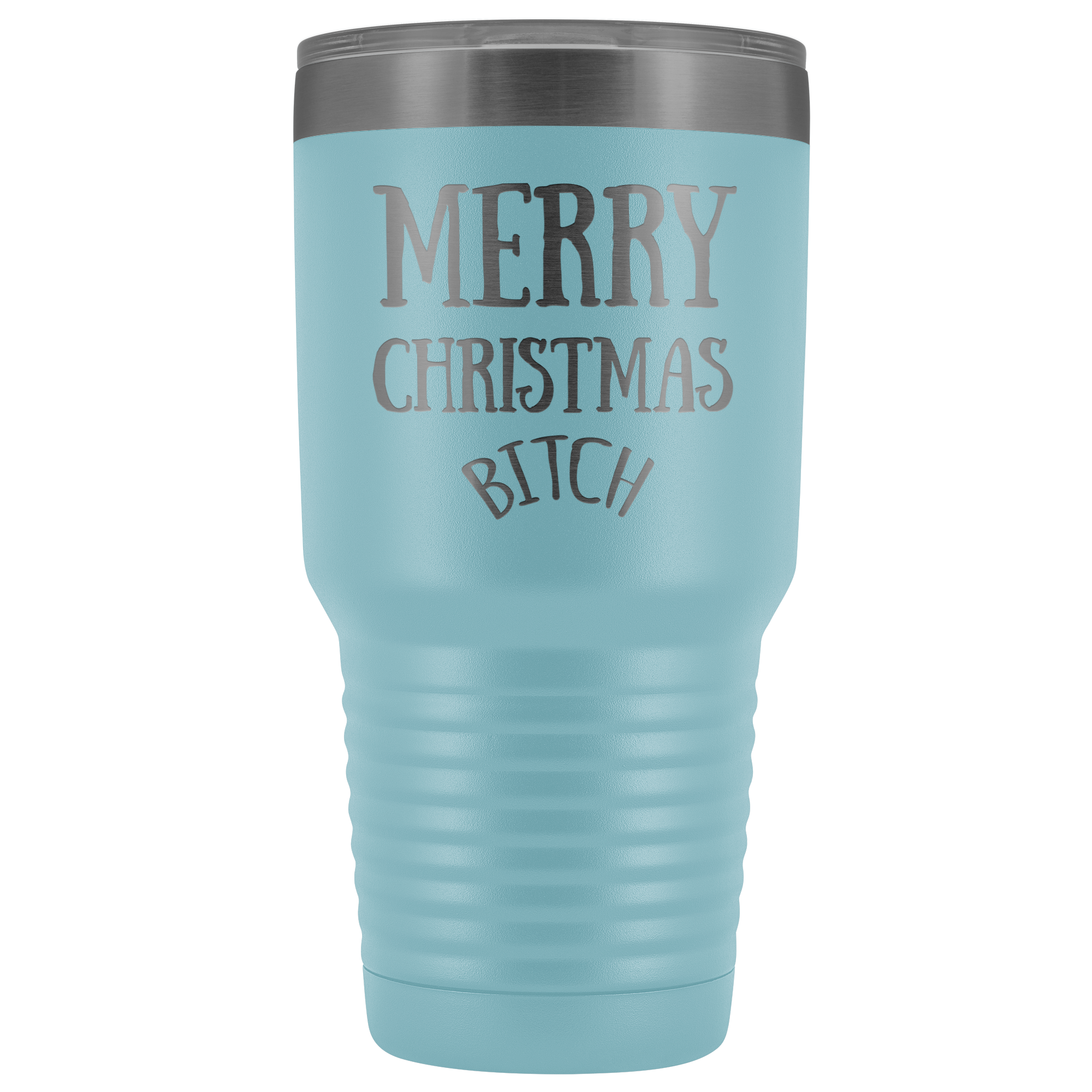 Copy of Merry Christmas B - 30 Ounce Vacuum Tumbler