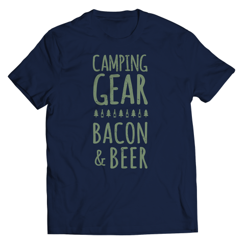 Image of Camping Gear Bacon And Beer 1