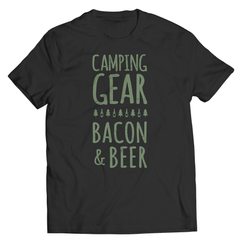 Image of Camping Gear Bacon And Beer 1