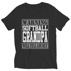 Limited Edition - Warning Softball Grandpa will Yell Loudly