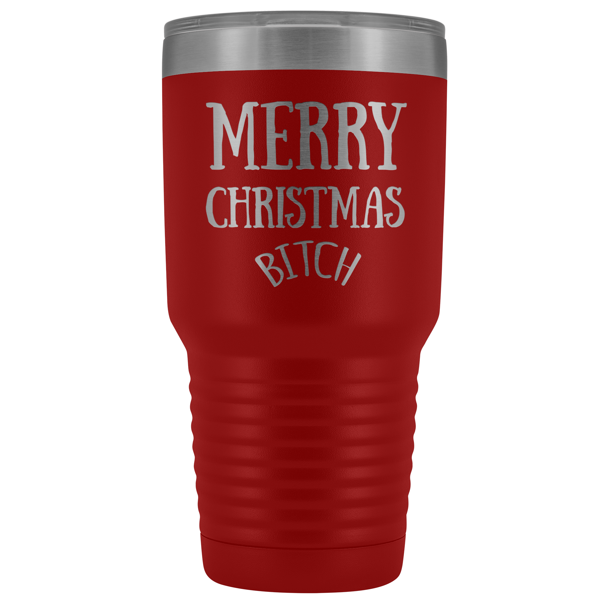 Copy of Merry Christmas B - 30 Ounce Vacuum Tumbler